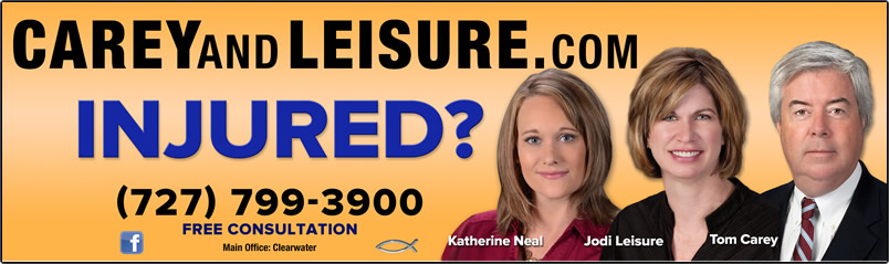 Injured?  Call Carey and Leisure for a free consultation